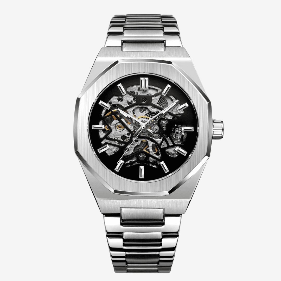Skeleton Noir - 41mm