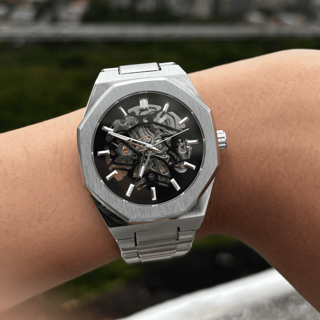 Skeleton Noir - 41mm